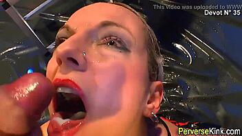 Urine Drinker Devours Cum In Fetish Bang