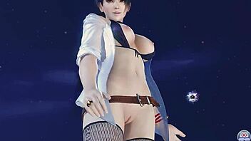 Doaxvv Momiji in a close-up nude scene