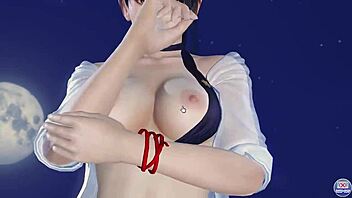 Doaxvv Momiji in a close-up nude scene