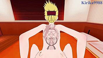 Oh man, Winry Rockbell and Riza Hawkeye goin’ at it hard... Fullmetal Alchemist POV hentai, ya know!