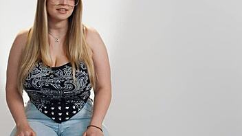 Huge natural tits Codi Vore reaches intense Hitachi orgasm in close-up scene. Watch her full interview and casting.