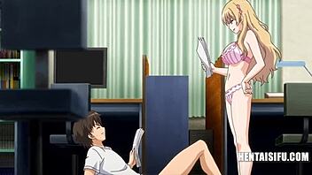 asian japanese girls in animation company fucking their male intern uncensored