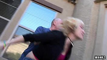 Damn! Teen 18+ Proxy caught smoking, then gets fucked hard by Wankz crew!