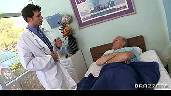 Hot Busty Nurse Madison Ivy PAID for ROUGH-SEX by Doctor!