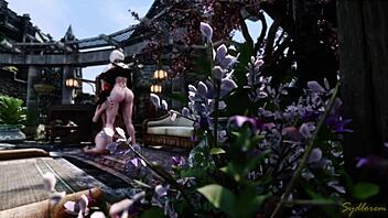 Chaconne and Aya in a public encounter.