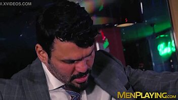 Classy Businessmen Enjoy Wet Blowjobs And Rough Fucking