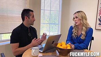 nanny diaries with sydney paige getting hardcore blowjob 😘