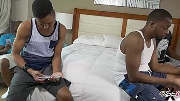 maxine x selah rain and xaya lovelle get wrecked in 6 fat cock orgy