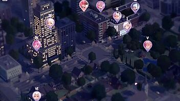 cute honey bunny girl in hentai threesome cuckolding