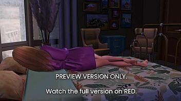 under the mistletoe 3d hentai preview version romantic rough softcore sex