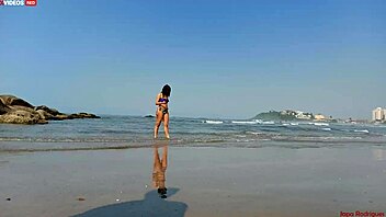 Fierce Beach Fuck With My Friend Turns Into Wild Public Action.
