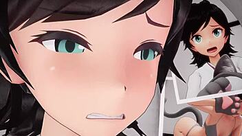 Beautiful anime collection of Matsukaze kantai, a fan-made experience