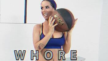 Big tits in sports with Brandy Aniston! ⚽