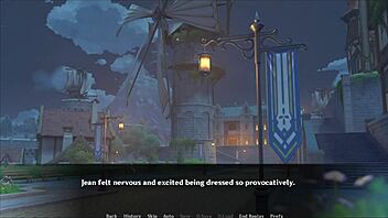 klee gets pranked in this adventure, leading to bondage and lesbian fingering