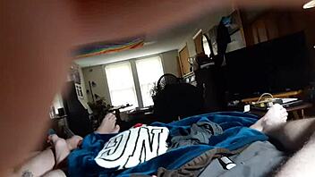 gay guy got me going, chatting casually about life