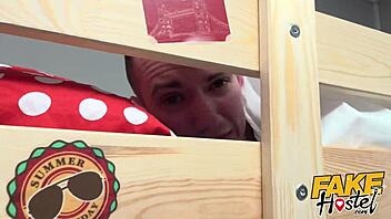 horny teen cheats in dorm shower