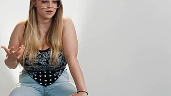 Huge natural tits Codi Vore reaches intense Hitachi orgasm in close-up scene. Watch her full interview and casting.