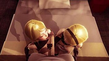 Fucked Twins From Nier Automata In 3d Hentai Anime With Big Ass?