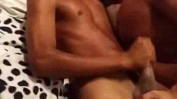 Guto and endowed black guy go bareback