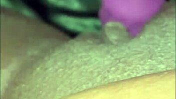 Milaj Testing New Wand Vibrator On Her Ebony Clit