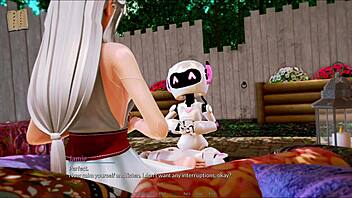 Harem Hotel 406 - Curvy Anime Girl In Outfit