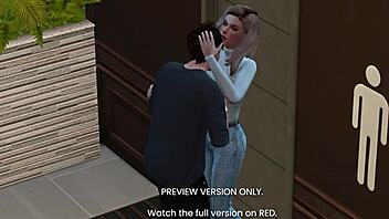 night with the band - 3d hentai preview 😏