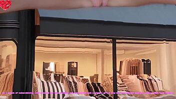 21yo blonde doll girl visits New York in hyper-realistic hentai