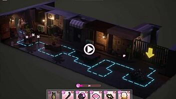 cute honey bunny girl in hentai threesome cuckolding