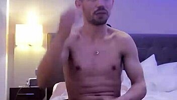 Gay sex in a Berlin hotel room with anal and dildo fun