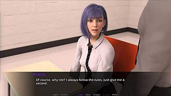 Let's play nudist school, part 11, playing inspector