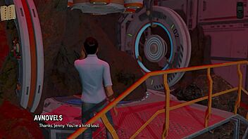 Ripples 34 in a 3D cartoon game