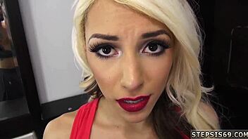 Hairy Italian Teen Masturbates While Suspended