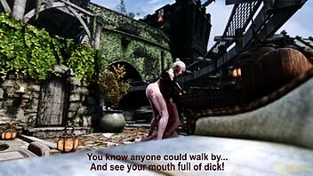 Chaconne and Aya in a public encounter.