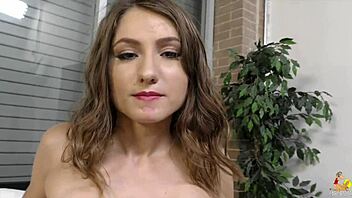 Shiloh Sharada masturbates and sucks cock hard