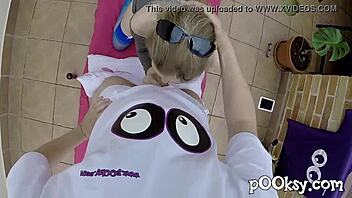 Big dick amateur teen minnie mouth sucks in lingerie