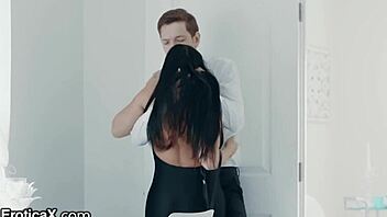 Angela White Tit-Fuck Blowjob