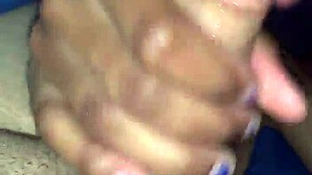 friend sucking my wet black cock