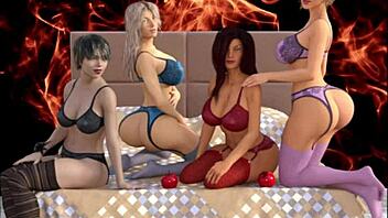 Yo, check this cheating hotwife in 3D comics with BBC! 😍