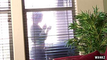 Damn! Teen 18+ Proxy caught smoking, then gets fucked hard by Wankz crew!