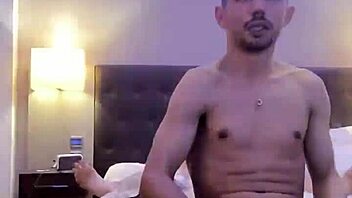 Gay sex in a Berlin hotel room with anal and dildo fun
