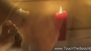 brilliant and intimate indian massage with oiled couple relaxing