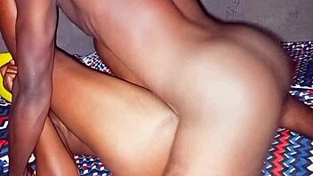 another new neighbor in bed with monster cock