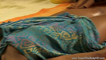 brilliant and intimate indian massage with oiled couple relaxing