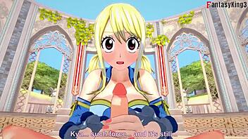 lucy heartfilia deepthroats in fairy tail full fantasy on sheer