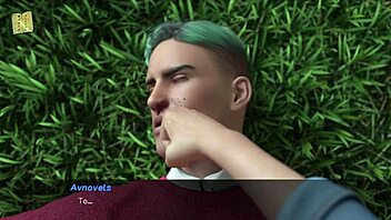 I watch Echoes of Lust S2 Ep69 with big tits blonde in anime.