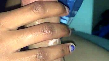 friend sucking my wet black cock