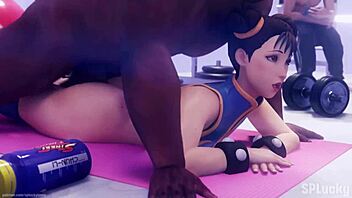 Chun Li Fucking Slutty in Fortnite Compilation