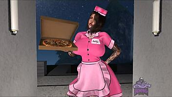 This Slutty Tranny Loves Sucking Big Cocks