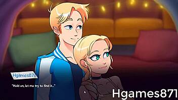 Part 2 of Life in Woodchester, a cartoon dating game.