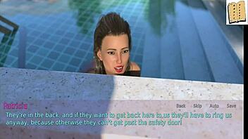 A wife and her mother-in-law play an erotic game